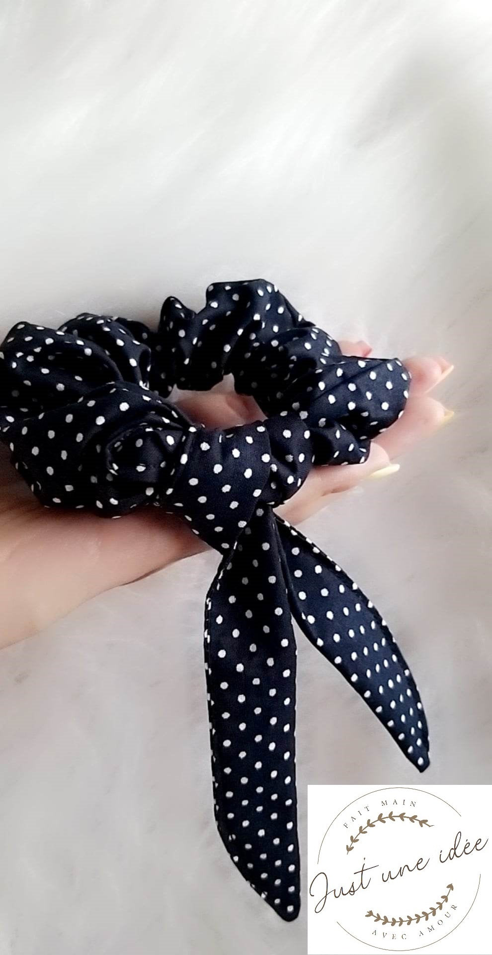 Chouchou - élastique à cheveux - avec / sans ruban