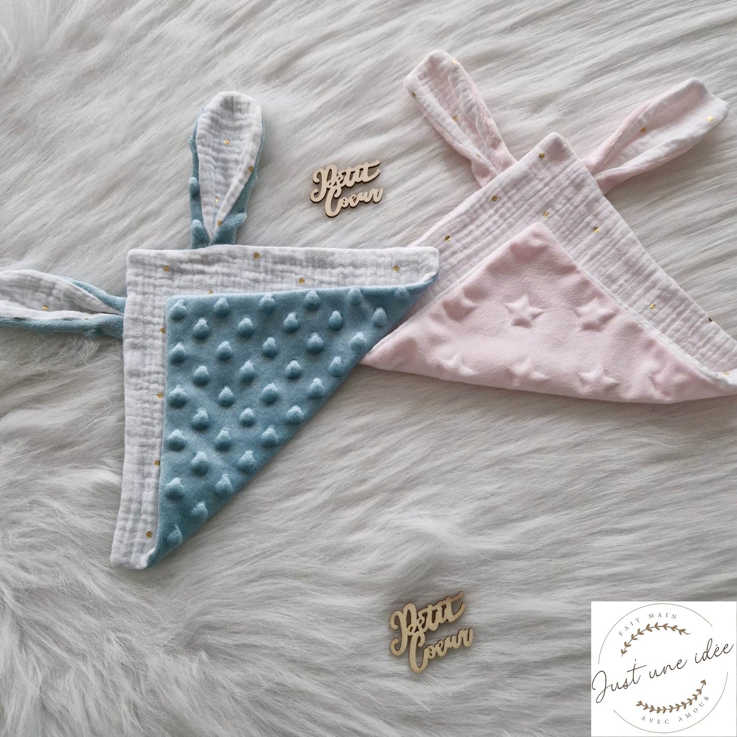 Doudou plat - oreilles