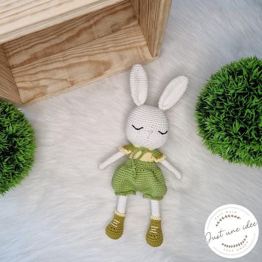 Paquerette, la lapine - doudou, peluche